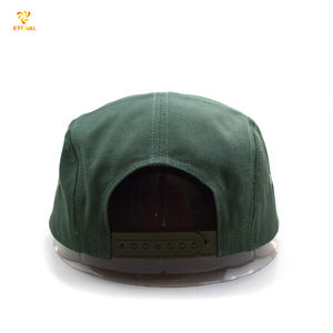 OEM 사용자 정의 디자인 자신의 로고 스포츠 가죽 패치 3D 자수 성능 낚시 다섯 패널 카키 재활용 캠핑 - Product Image 4