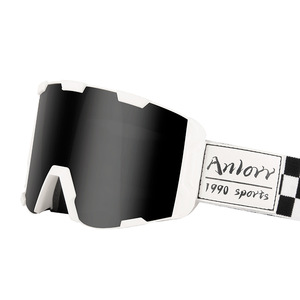 Anlory – lunettes de moto à lentille sphérique en polycarbonate, Protection UV, lunettes de soleil pour Sports de plein air, antidérapantes, à bord complet, en plastique pour hommes - Product Image 1