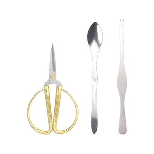 Stainless Steel Crab <b>Tool</b> <b>Set</b> With Scissors Fork Spoon For Seafood Eating And Dismantling Kit - Product Image 2