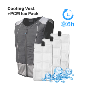 PCM lưu thông làm mát vest tái sử dụng băng gói PCM giai đoạn thay đổi Vật liệu làm mát gói sử dụng mùa hè - Product Image 1