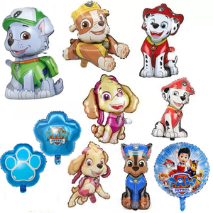 Ballon en aluminium Mylar motif dessin animé chien pour la décoration de fête d'anniversaire d'enfants - Product Image 1