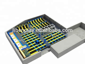 Cấu trúc tinh tế mềm nhựa trẻ em Trampoline an toàn sân chơi trong nhà sản xuất - Product Image 2