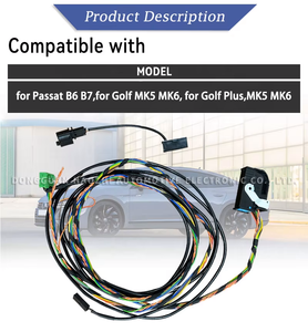 ชุดสายไฟโมดูล8X0035447A RNS510 RCD510 1K8035730D สำหรับ MK5กอล์ฟ <span class=keywords><strong>VW</strong></span> MK6กอล์ฟพลัส MK6สาย Tiguan MK5 - Product Image 3