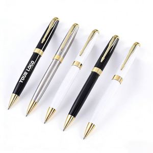 Ballpoint <b>Pen</b> Manufacturer Wholesale High Quality White Luxury <b>Gift</b> <b>Pen</b> Customized Logo Accepted Corporate Metal <b>Pen</b> - Product Image 1