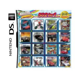 502 in 1 oyunları kart kartuşu çok Video oyunu 3DS kartları için nintendo DS NDS NDSL NDSi 2DS 3DS