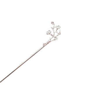 Accessoire Hanfu de style ancien Lutin étape par étape nouveau bâton de <span class=keywords><strong>cheveux</strong></span> en alliage tridimensionnel à trois fleurs à double trou - Product Image 5