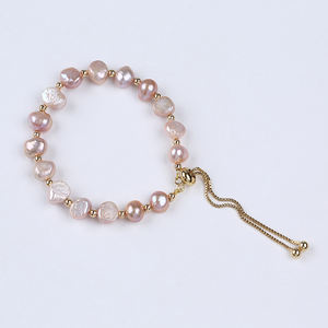Vòng tay ngọc trai nước ngọt tự nhiên hình dáng Baroque sang trọng bán buôn dành cho nữ - Product Image 5