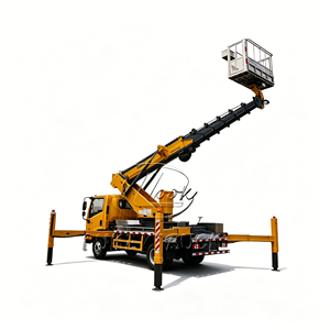 Camión con Plataforma de Trabajo Aérea JAC Premium, Pluma Hidráulica de 26m, Alta Estabilidad, 360° °   Camión Elevador Giratorio - Product Image 1