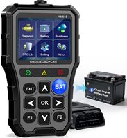 Escáner OBD2, Comprobador de Batería YM519, Herramienta de Diagnóstico, Lector de Códigos de Error del Motor, Emisiones, Plug and Play, Multilingüe, Android, IOS, para Todos los Coches