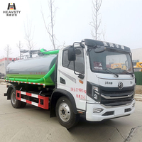 Camión de Succión Fecal con Circulación de Agua y Chasis de Cabina T3 de 9.5 Metros Cúbicos HEAVSTY para Dongfeng Huashen EQ1125SJ8CDC