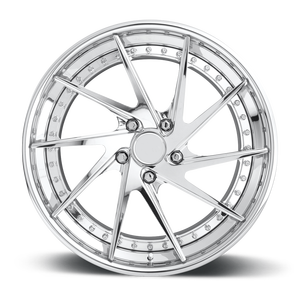 ล้อแม็กซ์สีเงินขัดเงา ขนาด 19-22 นิ้ว 5 รู 5x130 สำหรับรถยนต์ รุ่น Via Jwl 2530 test 6061-t6 - Product Image 2