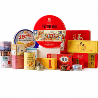 Boîte en métal rectangulaire à charnière personnalisée, recyclable, de qualité alimentaire, pour bonbons, cadeaux et emballages alimentaires, avec design en tôle gaufrée