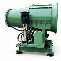 Canon à brouillard de 30 m avec rotation automatique et pulvérisation haute efficacité pour le contrôle environnemental de la poussière
