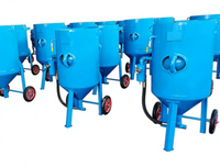 Machine de sablage à sec sur mesure pour pièces spéciales - En promotion