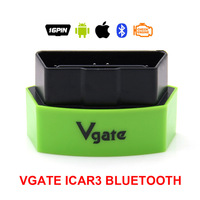 Lecteur de code de diagnostic OBD2 Vgate ICar 3 Bt, interface OBD2 Elm327 Bt, scanner de diagnostic automobile Vgate ICar3 Bt