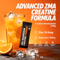 Poudre de Créatine en Gros au Zinc et au Magnésium, Fructose Diphosphate (FDP), Substitut Sain du Sucre, Erythritol, Sachet de 5g, Marque Privée