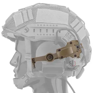 Adaptateur de rail ARC pour casque tactique Adaptateur de casque à rotation multi-angle pour casque série C ou casque COMTAC 3 3M