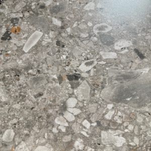 Dalles en pierre frittée grand format 12 mm, aspect terrazzo, pour comptoirs de cuisine intérieurs, dalles en porcelaine frittée - Product Image 5