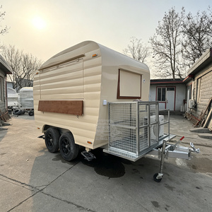 Camion de restauration personnalisé avec système d'extinction d'incendie intégré, remorque mobile de sécurité unique - Product Image 2