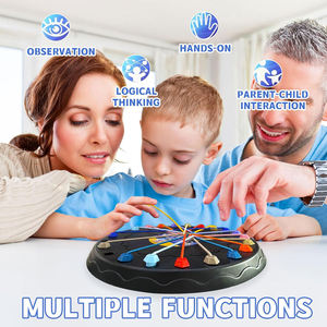 Jeu de défi de dénoulement de cordes pour enfants, jouet de stratégie et de <span class=keywords><strong>puzzle</strong></span>, idéal pour la famille et les parents, jeu de dénoulement de nœuds intellectuel - Product Image 2