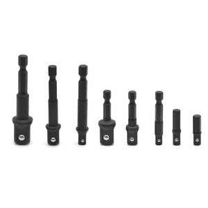 ZHCY Hex Shank To Square <b>Extension</b> Sleeve Drill Connector Electric Wrench <b>Socket</b> Adapter Pistol Drill Steel Gear - Product Image 2