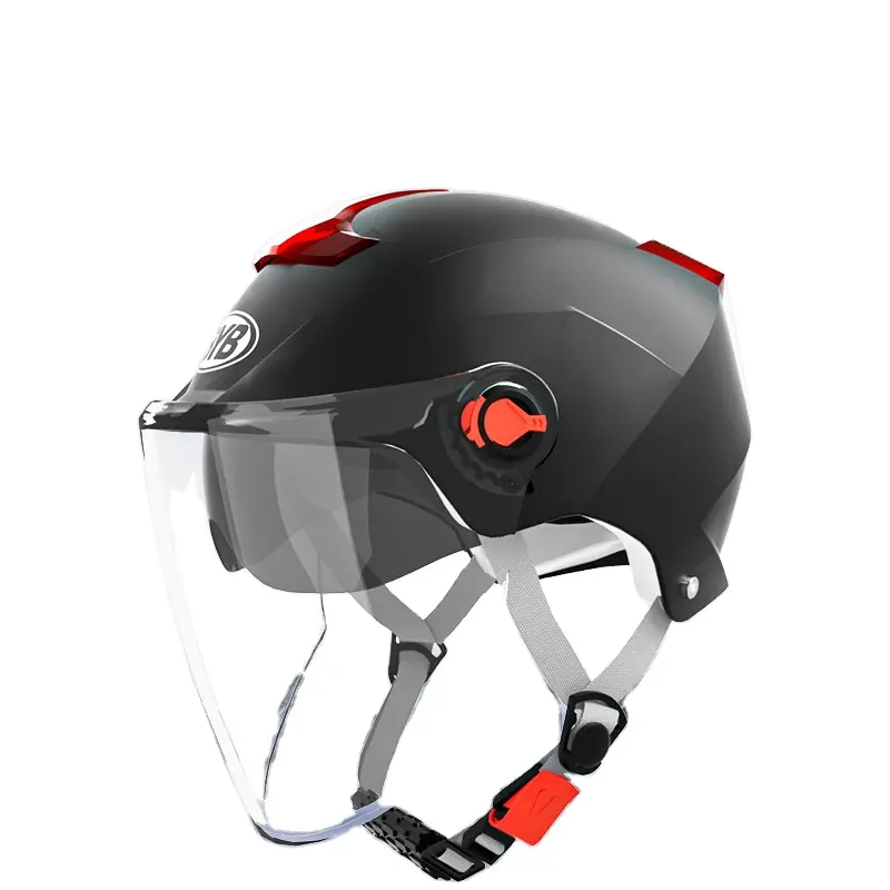 TesGlow 사용자 정의 빈티지 승마 자전거 사이클링 스쿠터 오토바이 오프로드 오픈 하프 페이스 풀 페이스 액세서리 오토바이 헬멧