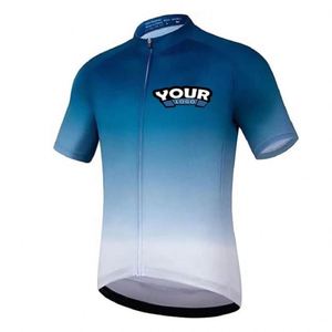 เสื้อจักรยานเสือภูเขาผู้ชายแบบสั่งทำ OEM ระบายอากาศได้ดี น้ำหนักเบา โพลีเอสเตอร์ แห้งเร็ว ป้องกันแบคทีเรีย พิมพ์ลายดิจิตอล - Product Image 4