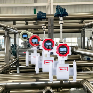 Chi phí thấp thép không gỉ vệ sinh điện từ đo lưu lượng nước muối lưu lượng kế OEM hỗ trợ cho khí không khí Tích hợp loại - Product Image 6