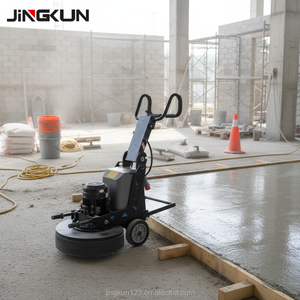 Заводская поставка: ручная двухголовочная шлифовальная машина для бетона 650 мм с двигателем 7,5 кВт – высокоэффективная полировка и шлифовка бетона - Product Image 2