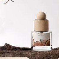 Logo personnalisé 50ml 100ml vide huile essentielle de luxe parfum arôme parfum voiture désodorisant bouteille diffuseur