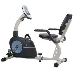 Sepeda perbaikan Horizontal latihan rumah, sepeda alat tulis magnetik untuk Badan bawah Kebugaran Fisik & pelatihan rehabilitasi - Product Image 4