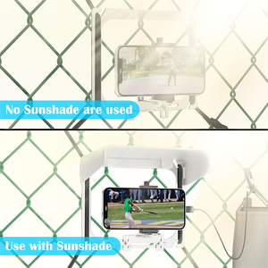 Soporte para Celular con Protección Solar, Kit de Montaje para <span class=keywords><strong>Gamechanger</strong></span>, iPhone, Mevo Start, Teléfonos, GoPro y Otras Cámaras de Acción - Product Image 4