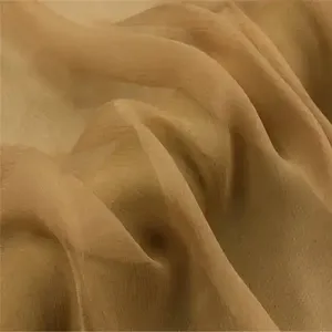 Matériau respirant grande qualité <span class=keywords><strong>prix</strong></span> de promotion en gros belles couleurs tissu en mousseline de soie crêpe de soie pour les femmes - Product Image 4