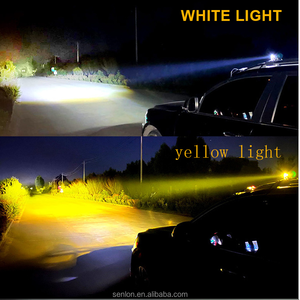 Accessoires de <span class=keywords><strong>moto</strong></span>, phare <span class=keywords><strong>antibrouillard</strong></span> LED à double couleur, design hibou, phare auxiliaire, mini phare de conduite - Product Image 5