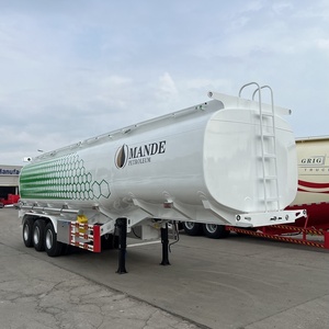 Remolque Cisterna de Combustible Personalizado de 40000 <span class=keywords><strong>Litros</strong></span>, 3 Ejes, con 4 Compartimentos, en Venta - Product Image 2