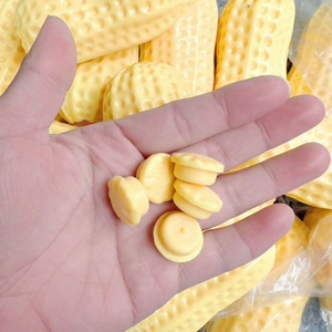 Juguete Antiestrés de Gran Tamaño, Suave y Pegajoso, con Forma de Cacahuete, Hueco, de Compresión Lenta, para Aliviar el Estrés en las Puntas de los Dedos, Apto para Adultos y Niños - Product Image 3