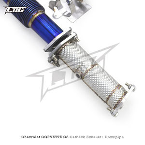 Pièces d'échappement à soupape personnalisées pour Chevrolet <span class=keywords><strong>Corvette</strong></span> <span class=keywords><strong>C8</strong></span> Stingray Z51 2019-2025 Silencieux d'échappement avec échappement d'essieu de soupape de stock - Product Image 4