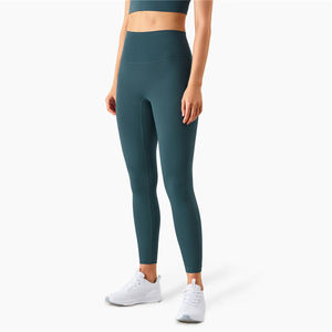 Mallas deportivas de cintura alta con bolsillos para mujer, pantalones de Yoga para correr, ropa de entrenamiento, talla grande - Product Image 5