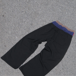 Pantalon de sport ample pour homme, personnalisé, de haute qualité, en toile, taille élastique, anti-plis, léger, pour l'automne - Product Image 5