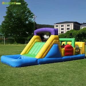 Parc gonflable pour tout-petits, équipement de jeux doux avec zone de saut et château gonflable combiné - Product Image 3