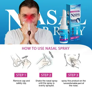 Spray Nasal para el Cuidado de la Salud y la Relajación Corporal, para Limpiar la Cavidad Nasal, Alivia la Congestión Nasal, la Picazón, los Estornudos y la Nariz <span class=keywords><strong>que</strong></span> Moquea - Product Image 4