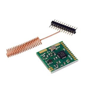 Nuevo Mini SI4432 470MHz 1000m Módulo de comunicación transceptor inalámbrico de larga distancia 433M Antena 1,8 V-3,6 V en stock - Product Image 1