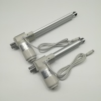 Actionneur linéaire haute vitesse 24VDC/12V pour fauteuil inclinable de lit d'hôpital, moteur pas à pas DC à balais à faible bruit 6000N