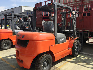 Elevador de horquilla estable más seguro, doble rueda delantera, 5 toneladas, <span class=keywords><strong>6</strong></span> toneladas, 7 toneladas, carretilla elevadora diésel en venta - Product Image 2