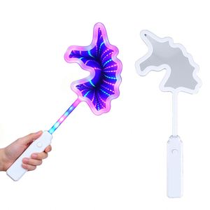 Varita LED de unicornio con logotipo personalizado al por mayor, barra luminosa de túnel del tiempo de 15 pulgadas, 39 LED, 3 modos, recuerdos para fiestas, suministros para eventos a granel - Product Image 1
