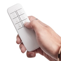 Télécommande infrarouge RF 433 MHz Doty DT006B à 6 touches, apprentissage, piles AAA fixes, portée 20 m, conception personnalisée, télécommande sans fil pour toilettes
