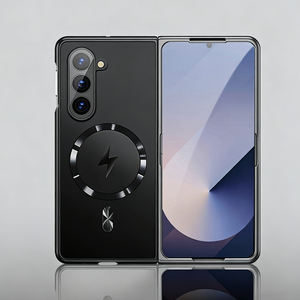 Магнитный противоударный чехол из поликарбоната класса люкс для Z Fold7/Z Fold3 в деловом стиле, складной - Product Image 2