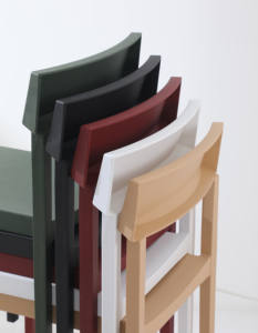 Venta al por mayor de muebles de fábrica moderno Patio Jardín Plástico Restaurante Café Silla Apilable Blanco PP Resina Plástico Silla al aire libre - Product Image 2