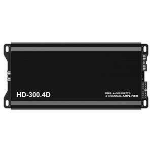 Amplificateur de voiture haute puissance HD-300.4D classe D <span class=keywords><strong>4</strong></span> canaux RMS <span class=keywords><strong>4</strong></span>*300W max 3600w taille compacte 12V - Product Image 5