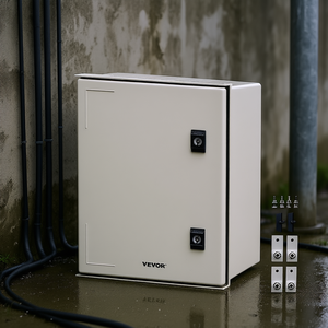 Caja Eléctrica de Acero de 16 x 12 x 8 Pulgadas, IP66, Impermeable, para Uso en Interiores y Exteriores - Product Image 2